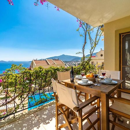 Azure Apartment With Sea View In Kalkan Eksteriør billede