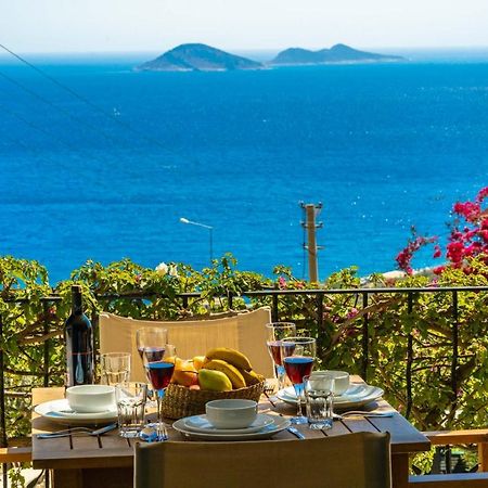 Azure Apartment With Sea View In Kalkan Eksteriør billede