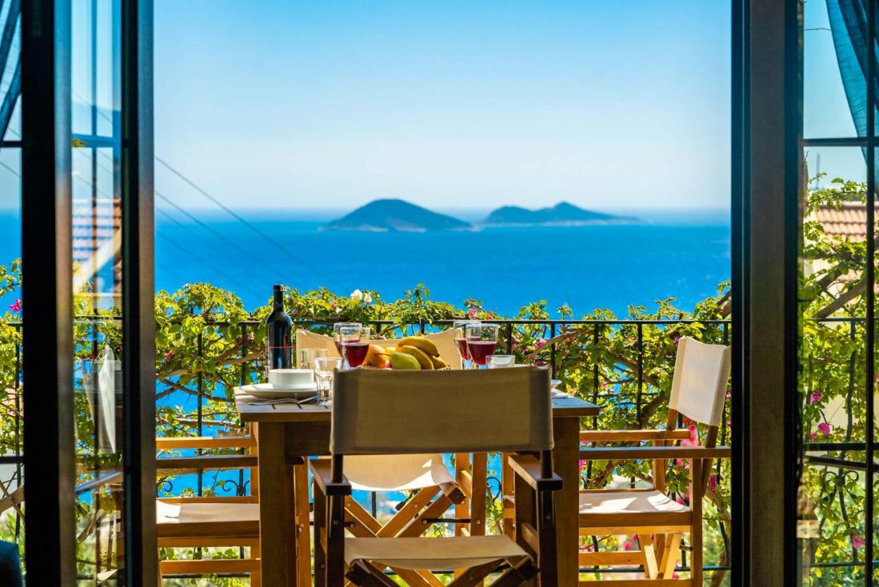 Azure Apartment With Sea View In Kalkan Eksteriør billede