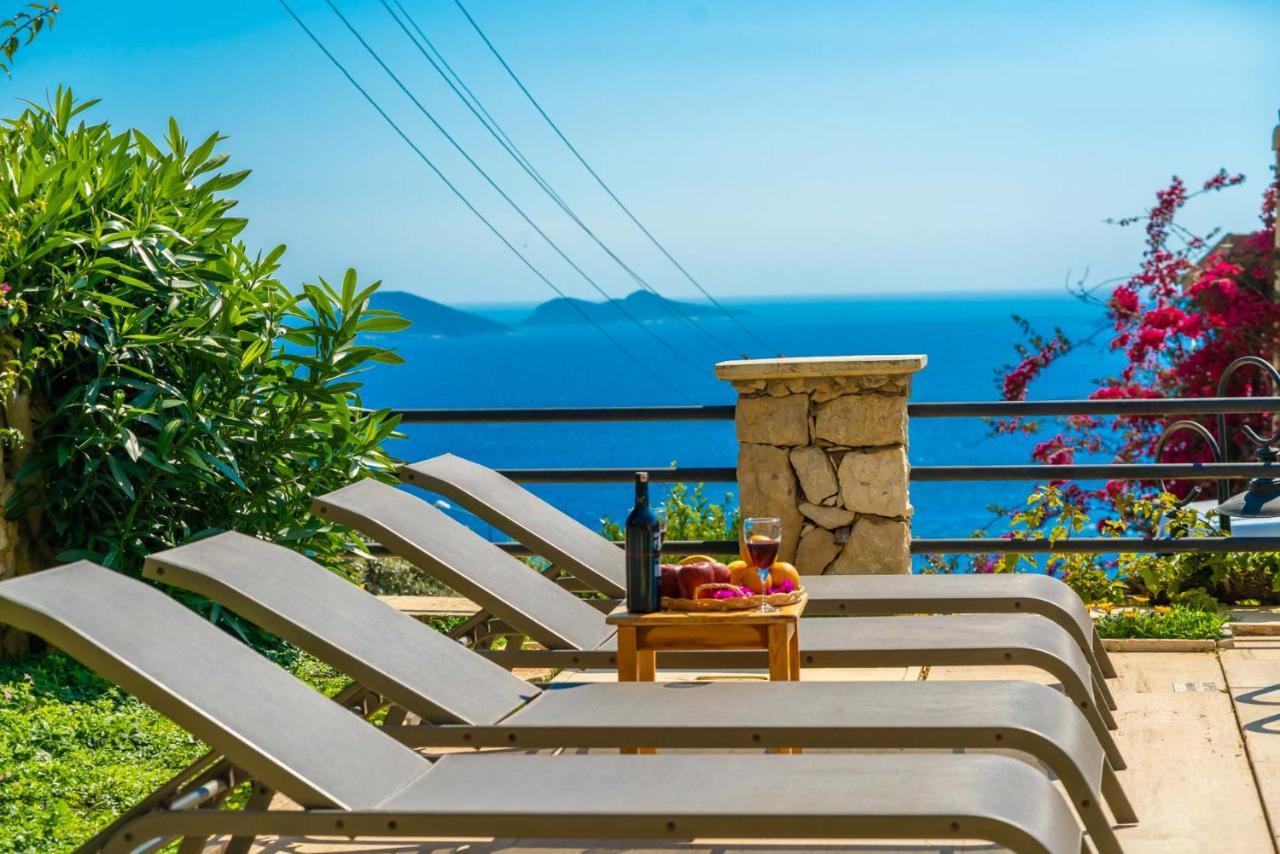 Azure Apartment With Sea View In Kalkan Eksteriør billede