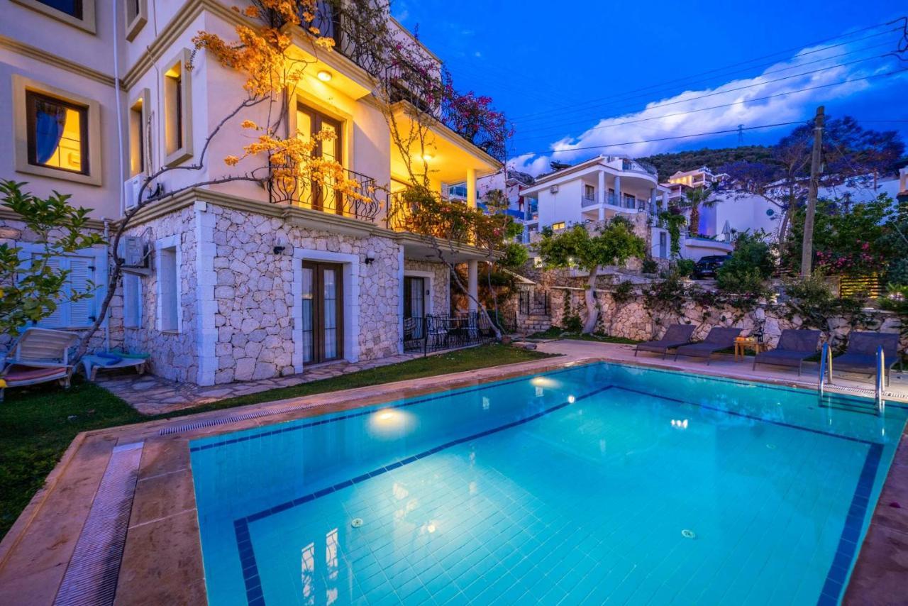 Azure Apartment With Sea View In Kalkan Eksteriør billede