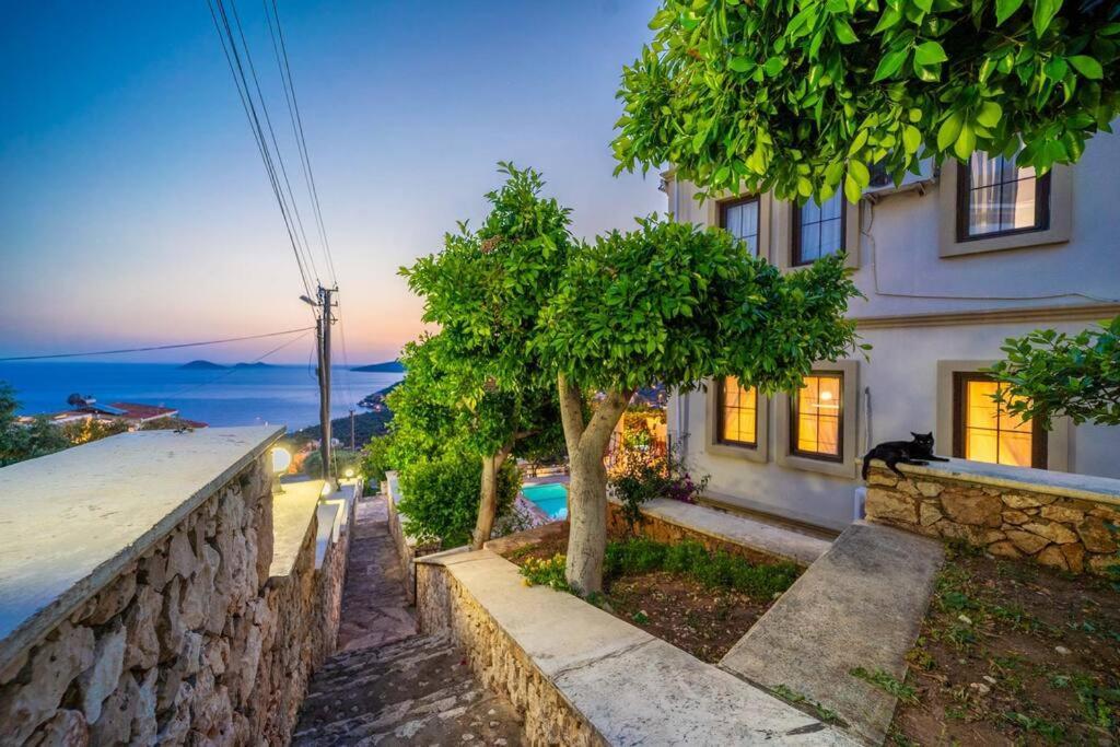 Azure Apartment With Sea View In Kalkan Eksteriør billede