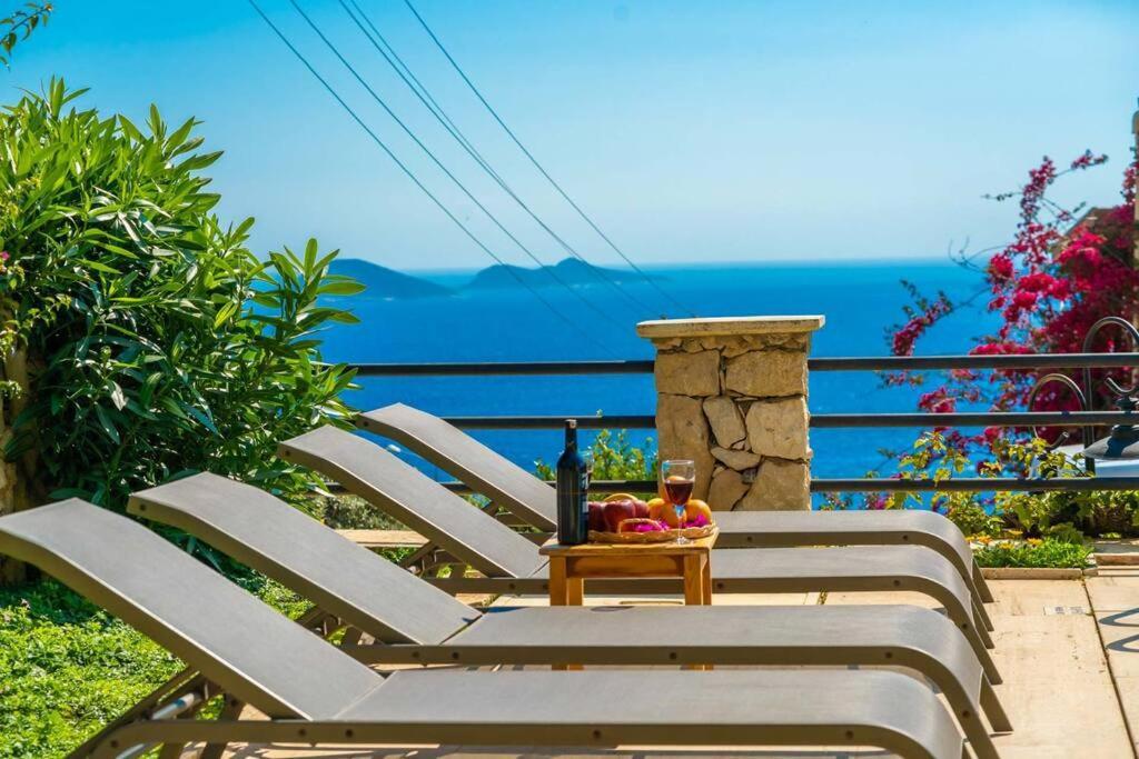 Azure Apartment With Sea View In Kalkan Eksteriør billede
